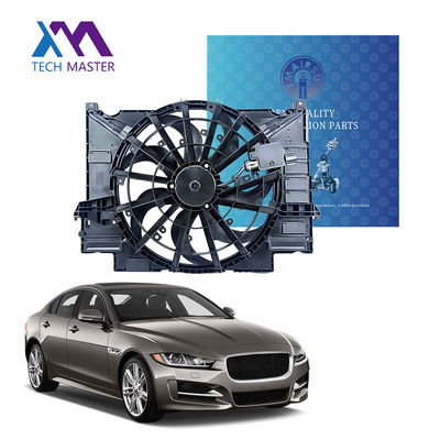 400W T2H20465 Car Radiator Cooling Fans With Module Jaguar XE 2.0T 2017-