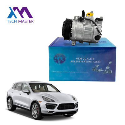 Black And Silvery Car Air Conditioner Compressor Pump 958126014 For Porsche Cayenne