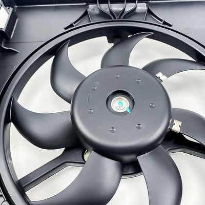 Spring Type Auto Electric Radiator Cooling Fan With Built In Fuse