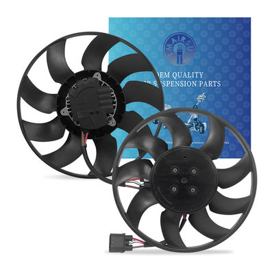 Tested Radiator Fan Assembly 1V Voltage Auxiliary Cooling Fan With Built In Fuse