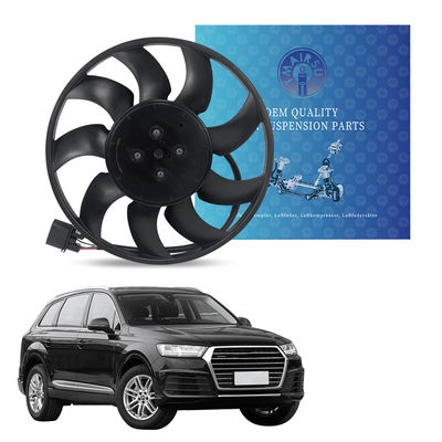 Spring Type Electric Radiator Main Cooling Fan With Fuse For AUDI Q7
