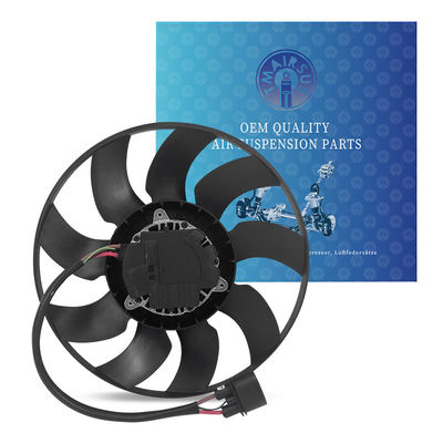 Spring Type Electric Radiator Main Cooling Fan With Fuse For AUDI Q7