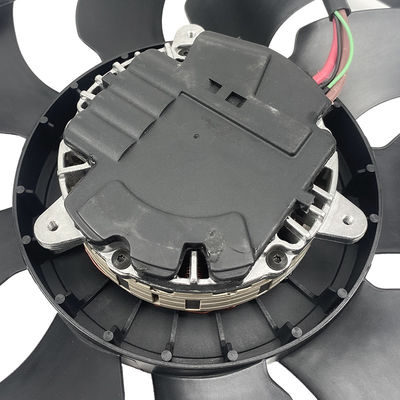 Spring Type Electric Radiator Main Cooling Fan With Fuse For AUDI Q7