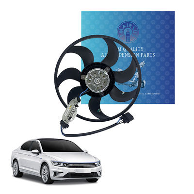 12V Radiator Spring Type Cooling Fan With Fuse For Audi Volkswagen Old Touareg