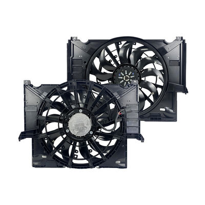 600W Long Wire Auto Radiator And Auxiliary Cooling Fan For Jaguar XEL XFL 2017 2.0T
