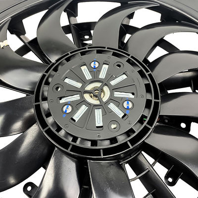 600W Long Wire Auto Radiator And Auxiliary Cooling Fan For Jaguar XEL XFL 2017 2.0T
