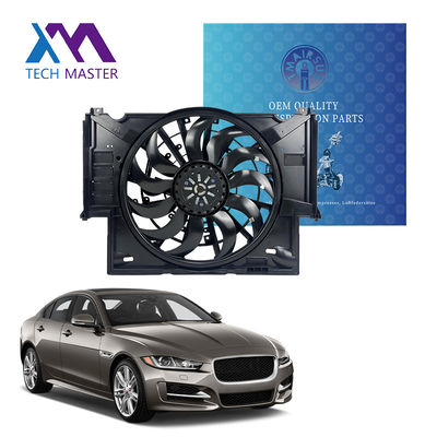 600W Long Wire Auto Radiator And Auxiliary Cooling Fan For Jaguar XEL XFL 2017 2.0T