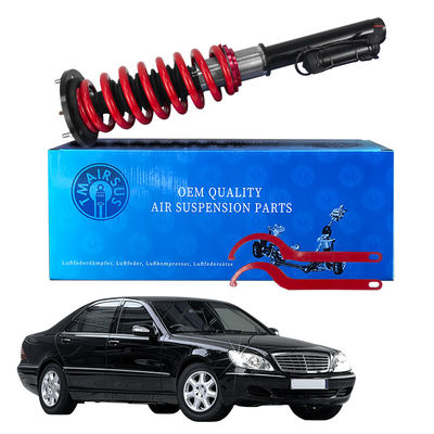 Front Mercedes W220 Air Spring To Coil Spring Coversion Kit With Ads And Adjustable Coil Spring Shock