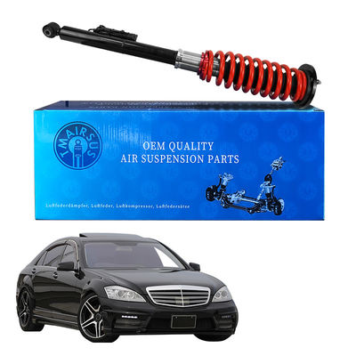 Coil Spring Shock Rear Mercedes W221 Air Spring To Coil Spring Coversion Kit With Ads And Adjustable