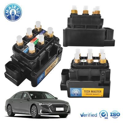 Valve Block For Audi A6C7 A8D4 Bentley Mulsanne Solenoid Valve 4H0616013 4G0616005C 4H0616005C Air Suspension Component Compressor Pump Parts