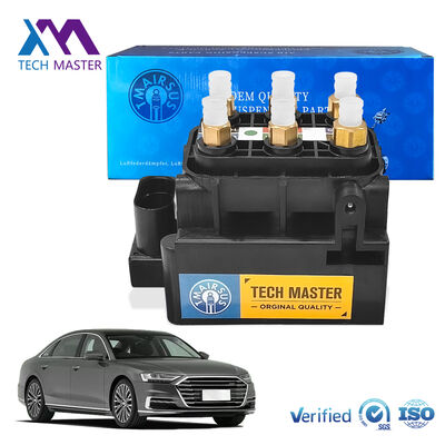 4H0616013 Air Suspension Solenoid Valve Block for Audi A8 D4 A6 C7 4G Bentley Mulsanne Airmatic Control Valve Unit Auto Parts