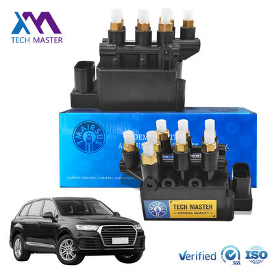 4M0616013A Air Suspension Solenoid Valve Block for Audi Q7 4M VW Touareg Porsche Cayenne 9Y Bentley Bentayga Control Valve Unit