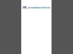 Section View of Front Air Suspension Damper for BENZ W166 1663201313