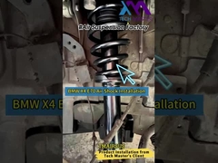 Feedback from our customer: BMW X4 E70 Air Shock Installation