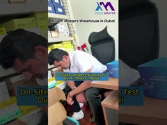 Dubai clients are installing and testing our air shocks on-site