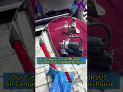Watch exactly how Dubai workshops install TMAIRSUS air compressors!