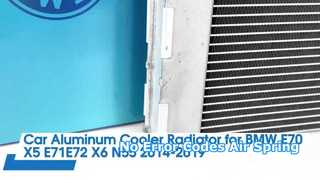 BMW E70 X5 Aluminum Radiator 2014-2019 | OEM 17117533472